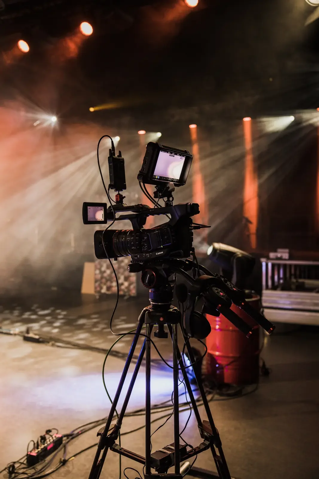 Kamera und Produktionslicht bei Studio4x